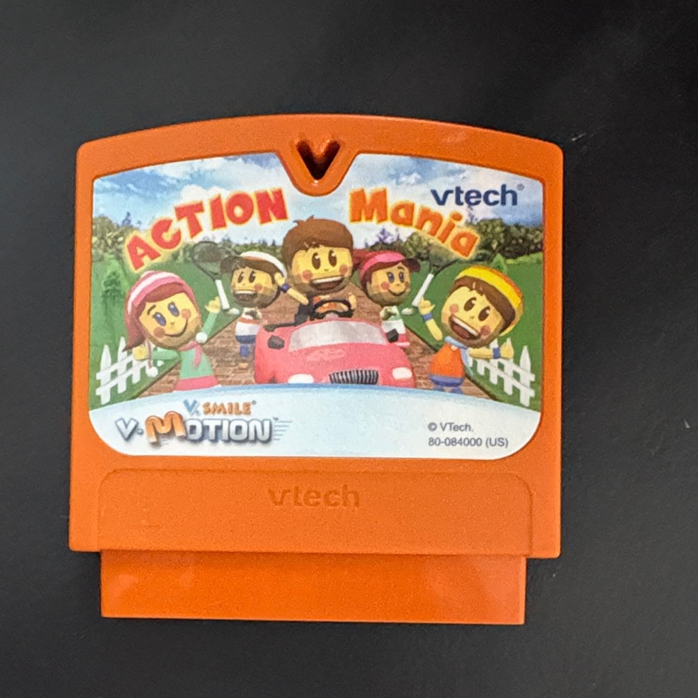 V.Smile Motion Action Mania Game Cartridge - Orange